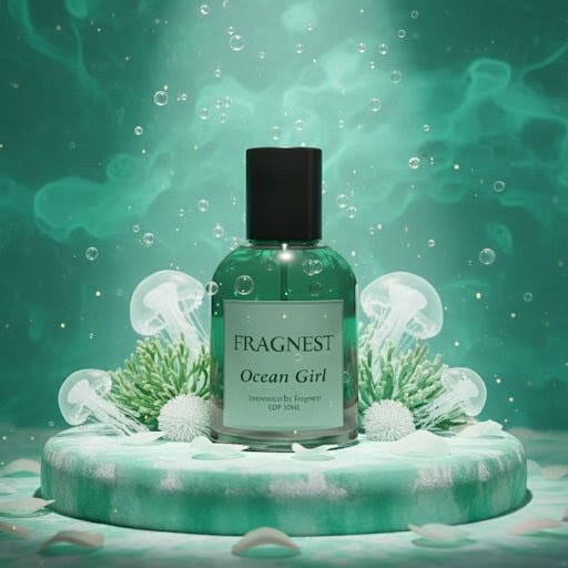 Ocean Girl by FRAGNEST – Signature Fresh Aquatic Floral Perfume for Women (Eau de Parfum)