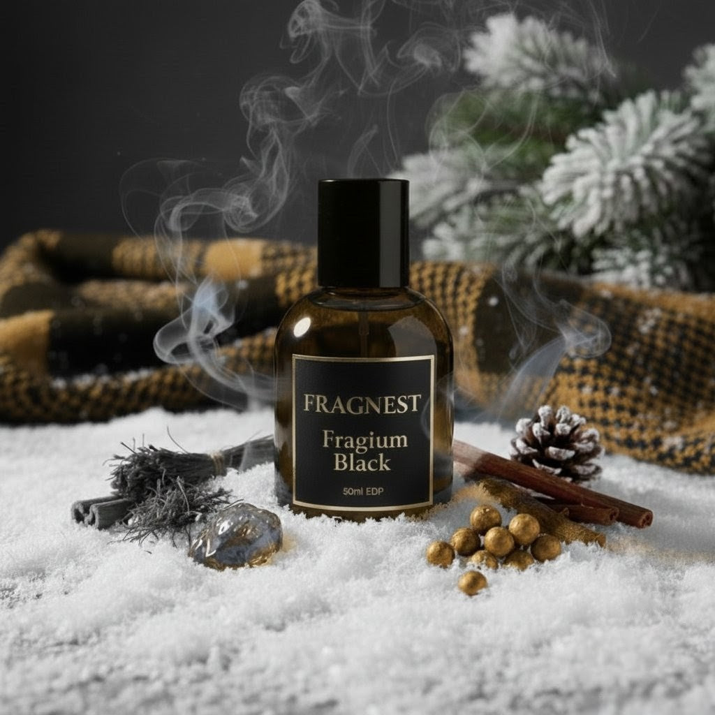 Fragium Black by FRAGNEST – Impression of YSL Black Opium (Long-Lasting Perfume for Women)